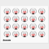 Koken met liefde Sticker (Vel)