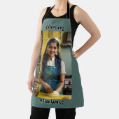 Koken met Love Blue Adult Schort (Insitu)