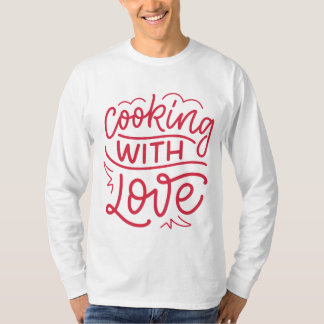 Koken met Love Design - Vier je passie T-shirt