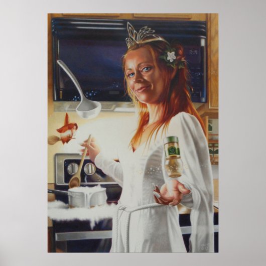 "Koken met magie" Poster (Voorkant)