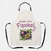 "Koken met passievrucht" Tropisch Schort (Voorkant)