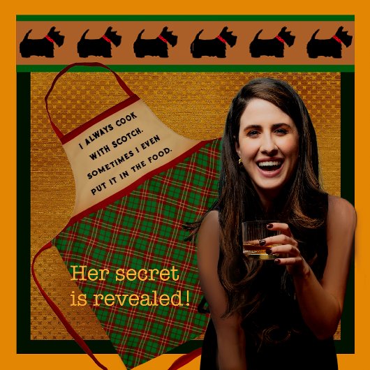 Koken met Scotch Schort