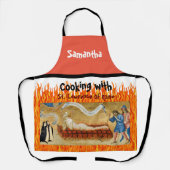 Koken met St. Lawrence All-Over Print Apron Schort (Voorkant)