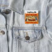 Koken met St. Lawrence of Rome (M 022) Vierkante Button 5,1 Cm (In situ)