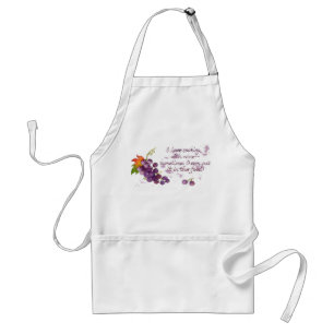 Koken met wijn - Apron Standaard Schort