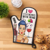 Koken met wijn ovenwant (Top down)