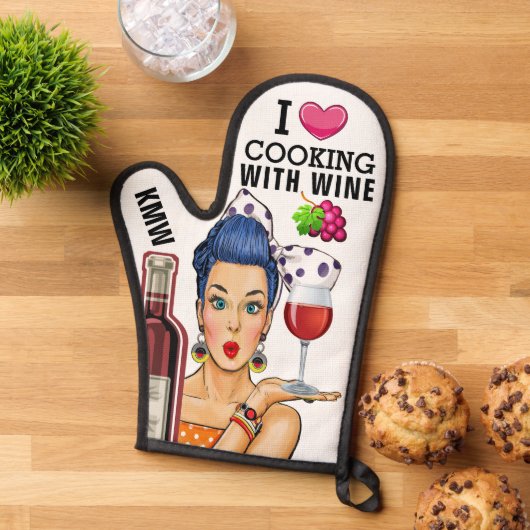 Koken met wijn ovenwant (Top down)