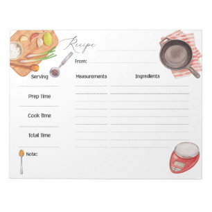 Koken Notitieblokken