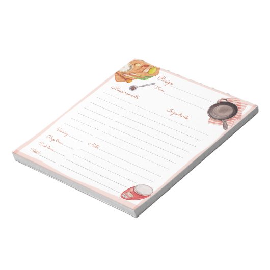Koken Notitieblokken (Linkerzijde)