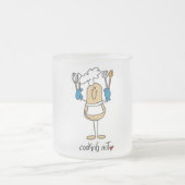 Koken Nut Tshirts en geschenken Matglas Koffiemok (Center)