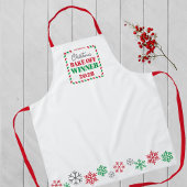 Koken of bakken Vakantie Wedstrijd Winnaar Prijs Schort