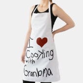 koken oma Schort liefhebben (Insitu)