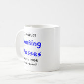 koken onderwijzen koffiemok (Voorkant links)