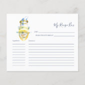 Koken Ontvangen Kaarten Tropische vis (Voorkant)