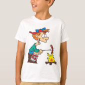 Koken op een kampvuur t-shirt (Voorkant)