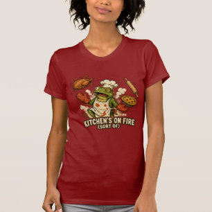 Koken op Vuur (Min of Meer) Kikker Thanksgiving T-shirt