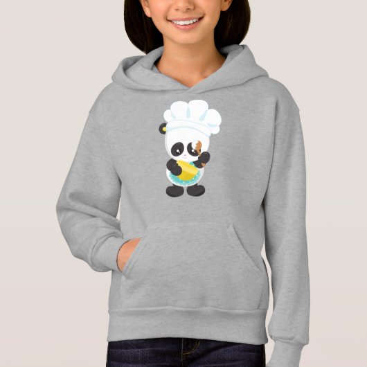 Koken Panda, bakken Panda, Schort, Whisking Bowl (Voorkant)