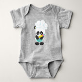 Koken Panda, Bokend Panda, Schort, Rolling Pin Romper (Voorkant)