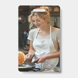 Koken Pannenkoeken Foto Aanpassen Badge