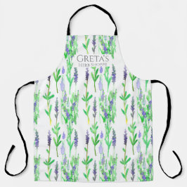 Koken Restaurant Cafe Lavendel Bloemen Schort