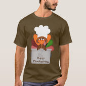 Koken Thanksgiving Turkije Vakantie T-shirt (Voorkant)