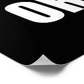 Koken Tip Pizza Poster (Hoek)