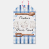 Koken tot liefde Bruidsfeest Favoriet Cadeaulabel (Achterkant)