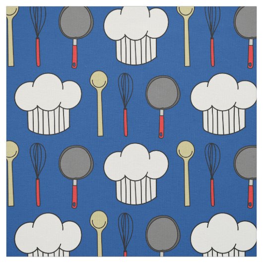 Koken van Chef Cute Kinder Baking Kitchen Stof (Swatch)
