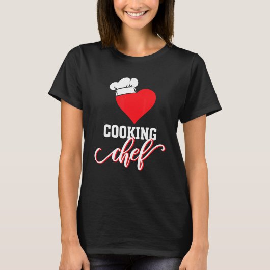 Koken van Chef Kitchen Heart Chef Pet T-shirt (Voorkant)