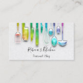 Koken van Chef Restaurant Catering Rainbow Visitekaartje (Voorkant)