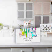 Koken van Chef Restaurant Catering Rainbow Visitekaartje