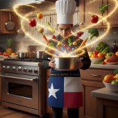 Koken van de keuken Texas & Texas Flag America / C Schort