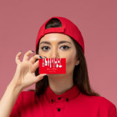 Koken van een persoonlijk restaurant met Chef Cate Visitekaartje