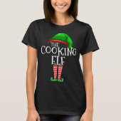 Koken van Elf Matching Family Kerstmis Cook Ba T-shirt (Voorkant)