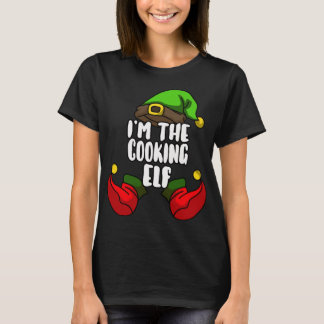 Koken van Elf Matching Family Kerstparty Pajama T-shirt