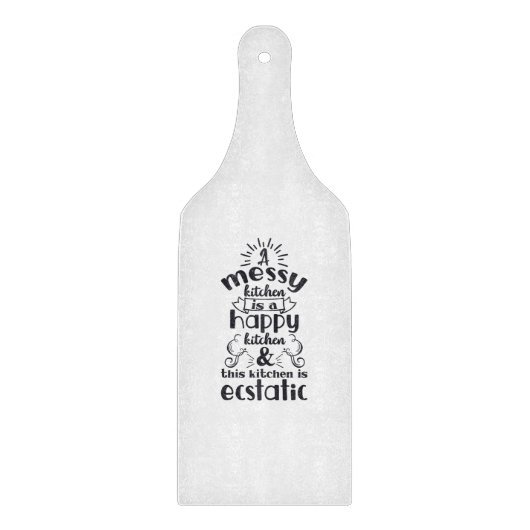 Koken van het Baking Kitchen Messy Funny Humor Gez Snijplank (Voorkant)