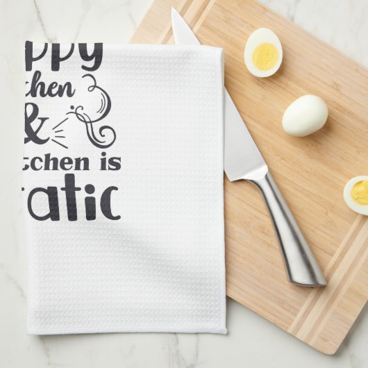 Koken van het Baking Kitchen Messy Funny Humor Gez Theedoek (Quarter Fold)