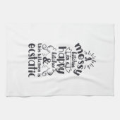 Koken van het Baking Kitchen Messy Funny Humor Gez Theedoek (Horizontaal)