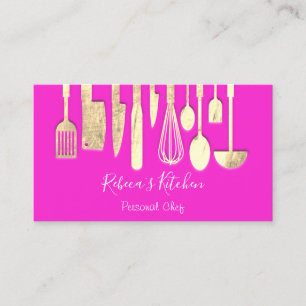 Koken van keuken- en restaurantrestaurant Catering Visitekaartje