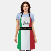 Koken van keukens uit Italië en uit Italië Schort (Gedragen)