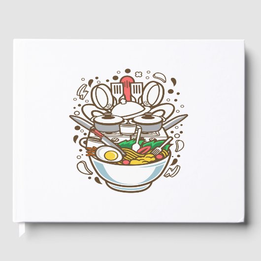 Koken van Ramen Gastenboek (Voorkant)