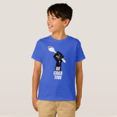 Koken van spleet voor creatieve kaas t-shirt (Voorkant volledig)
