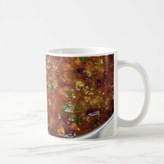 Koken van warme Chili Koffiemok (Rechts)