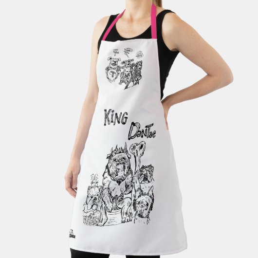 Koken voor de blauwbessen onderaan Apron Schort (Insitu)