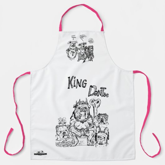 Koken voor de blauwbessen onderaan Apron Schort (Voorkant)