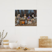 Koken voor de stam poster (Keuken)