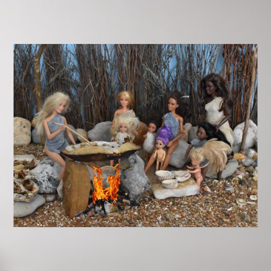 Koken voor de stam poster (Voorkant)