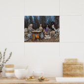 Koken voor de stam poster (Keuken)