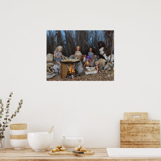 Koken voor de stam poster (Keuken)