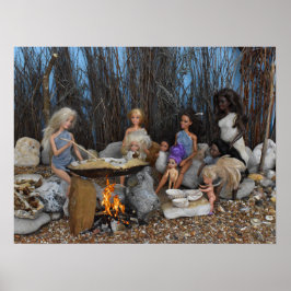 Koken voor de stam poster